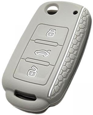 2xSilicone Car Remote Key Cover Jacket Protector for Golf VW Sagitar Polo Grey | eBay Motors