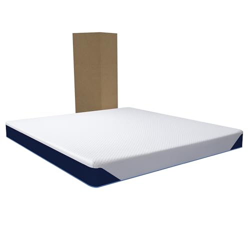 La mejor comparación de Ofertas de Colchones King Size disponible en línea. 45 DR JOOHN Colchón Zen Memory Gel King Size 20 CM | Semi-Firme | Colchón en Caja | 3 Capas de Espuma de Alta Densidad | Funda Suave y Extraíble | 190 x 200 x 20 cm