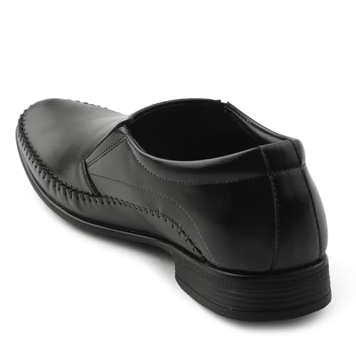 Image of Liberty Fortune HML-18E Moccasin Shoes for Men - Brown, Tan, Non-Lacing Casual Formal Slip-On Moccasin Stylish Shoes Ideal for Office, Party, Comfortable Lightweight