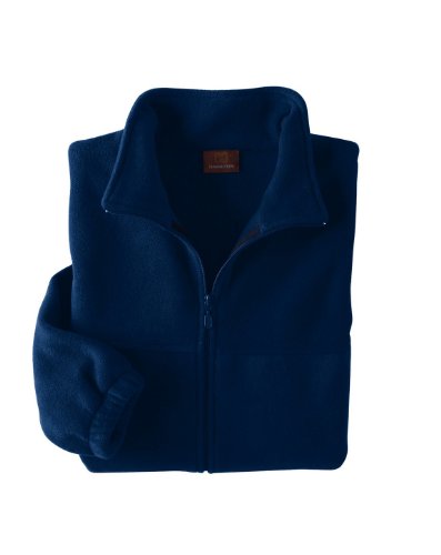 Men's 8 oz. Full-Zip Fleece 5XL NAVY