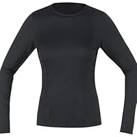 GOREWEAR M Damen Base Layer Shirt Langarm, Black, M