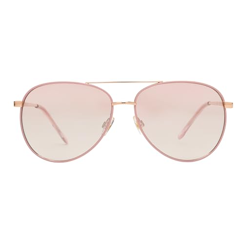 Nine West Women's Nala Aviator Sunglasses, Pink, 60 mm2