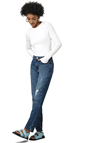 Image of ONLY Women's High Rise Straight Jeans