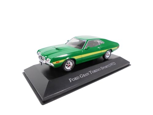 Modelo a escala 1:43 compatible Ford Gran Torino 1972 miniatura 1