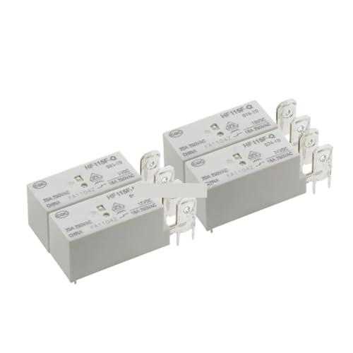 Relais HF115F-Q-006-1D 6V CC mini commutateur pour projet robotique Arduino
