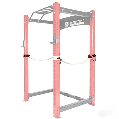 Image of Fitvids Upgraded Adjustable Jammer Arms, Lever Arms, Monolift Attachments Rated 600 LB Per Arm, Fits Racks at All Post Sizes and Hole Sizes, Pair
