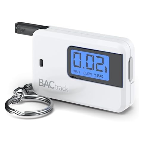 BACtrack Go Keychain Breathalyzer (White) | Ultra-Portable Pocket Keyring Alcohol Tester for Personal Use Cover