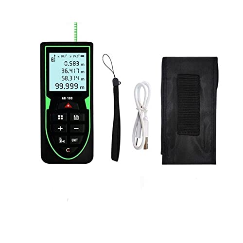 Aparato topográfico para medición de superficies Telémetro láser 100m 50m Medidor de distancia láser Cinta Telémetro infrarrojo Medición Cinta digital Herramienta Medidor de terrenos con GPS(Green rec Aparato topográfico para medición de superficies Telémetro láser 100m 50m Medidor de distancia láser Cinta Telémetro infrarrojo Medición Cinta digital Herramienta Medidor de terrenos con GPS(Green rec