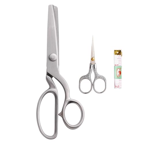 ハサミステンレス製のです重ギザギザ紙ハサミ飾りジグザグはさみ8インチ