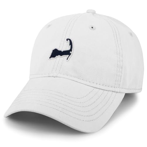 Mini Cape Cod Dad Hat White