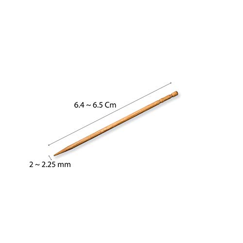 200 Natural Cinnamon Flavored Wood Toothpicks Sticks - Image 4