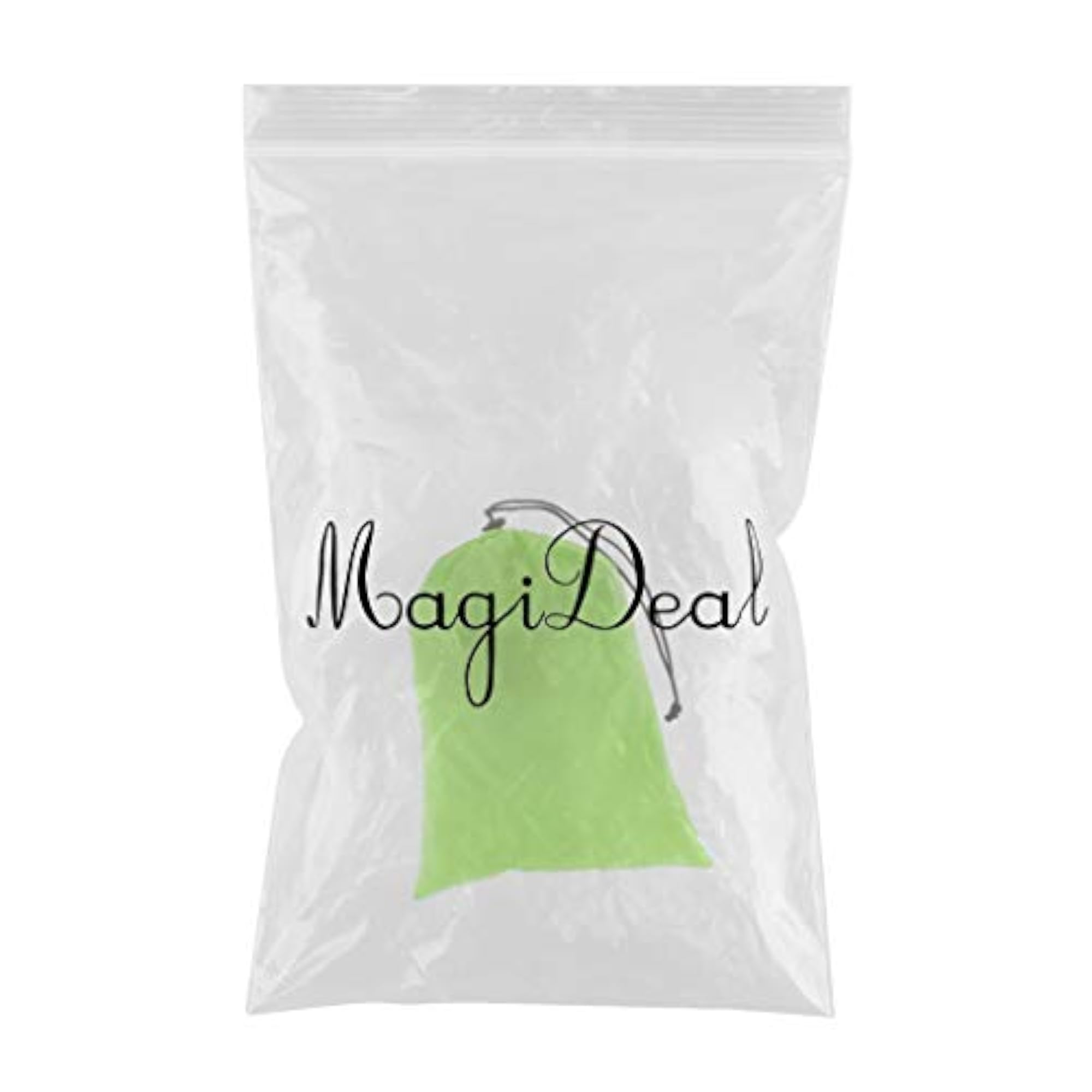 Waterproof Drawstring Storage Bag Stuff Bag for Clothes Shoes Green