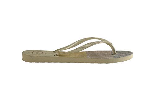 Chinelo Slim Palette Glow, Havaianas, Meninas, Areia, 31/32