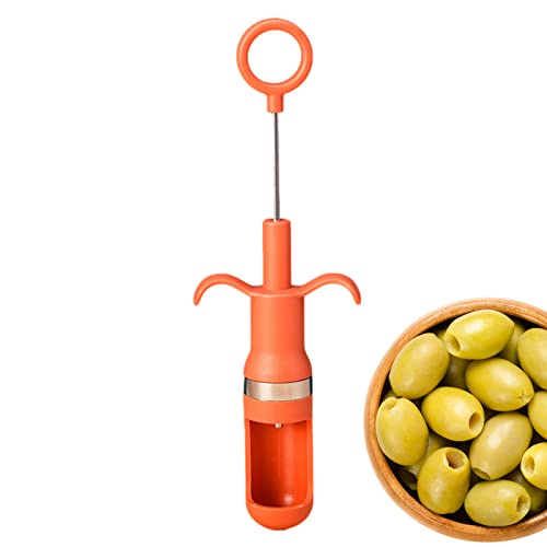 Pitter Remover - Stainless Steel Cherry Depitter With Non-Slip Handle - Fruit Pitte Fit Finger Humanized Handle Multi-Function For Cherry, Hawthorn, Jujube, Red Date Ruliyeefu #TOP4