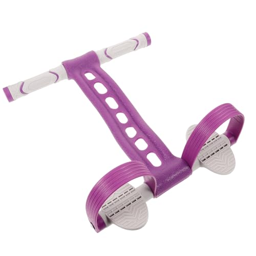 jojofuny Banda de Resistencia para Ejercicio en Casa Pedal para Pie, Ligera Material TPR y Abs, Adecuado para Asistencia en Abdominales y Entrenamiento Deportivo
