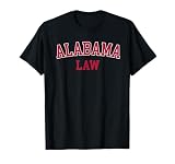 United States Attorneys Alabama Law Graduate Gift Lawyer College T-Shirt