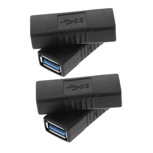 LABRIMP Usbメス-メス 4個パック Usbコネクタ ノートパソコン オフィス 高速充電 データ転送用