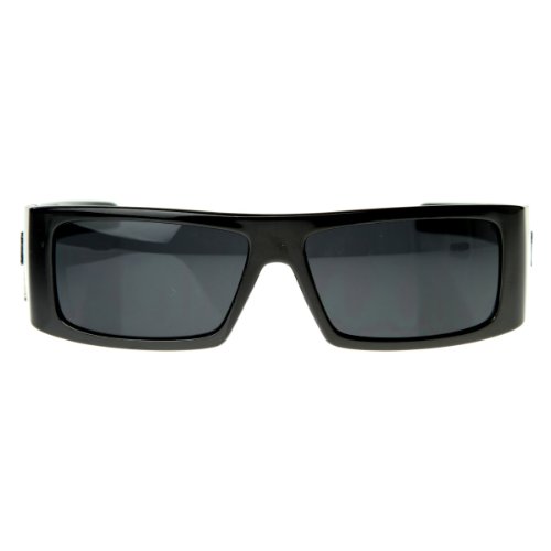Locs Official Hardcore Gangsta Shades Square Sports Frame Sunglasses LOKES