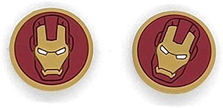 Miniatura 2 de Para PS5 PS4 PS3 Xbox 360 Xbox One Switch Pro Wii u Controller - Tapa de agarre de silicona para el pulgar Iron Man