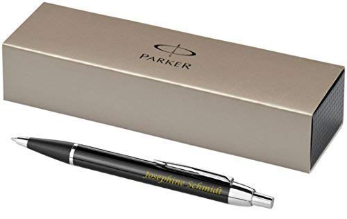 Parker IM stylo personnalisable écriture noire gravure laser élégant