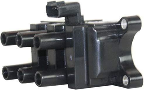 Evan-Fischer Ignition Coil Compatible with 2001-2008 Ford F-150/Ranger 4-Prong Blade Male Terminal