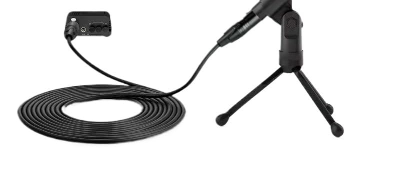 Mikrofon-XLR-Kabel, XLR-Stecker auf Buchse, Mikrofonkabel für Verstärker, Mischpult usw. (5 m)