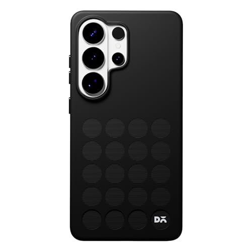 Image of DailyObjects Samsung Galaxy S26 Ultra Stack Signature Magnetic Case Cover|Compatible with Magnetic|Camera & Body Protection|Shock /Scratch Proof|Dual Hybrid Protection|Wireless Charging - Carbon Black