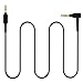 Gneinour WH-1000XM4 Cable Compatible with Sony WH-1000XM5 WH-1000XM4 WH-1000XM3 WH-1000XM2 WH-H900N WH-CH720N WH-CH700N MDR-1A MDR-1AM2 MDR-XB950N1 Wireless Headphone, 3.5mm Audio Cable, 5ft (Black)