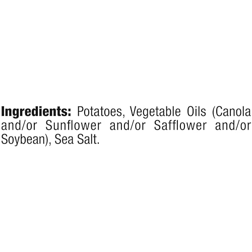 Image of Kettle Brand Potato Chips, Sea Salt, 5 Ounce (Pack of 8)