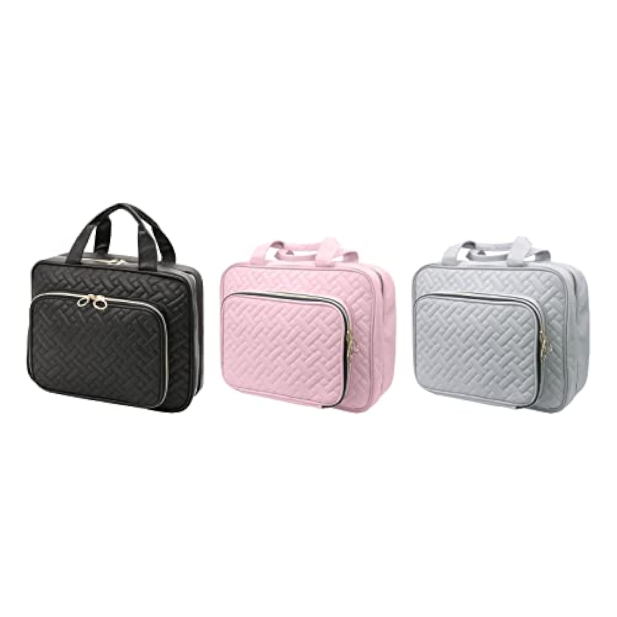 Portable PU Makeup Cosmetic Bag for Travel
