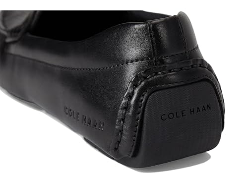 Cole Haan Mens Grand Laser Penny Driver, Black/Black, 11-M US