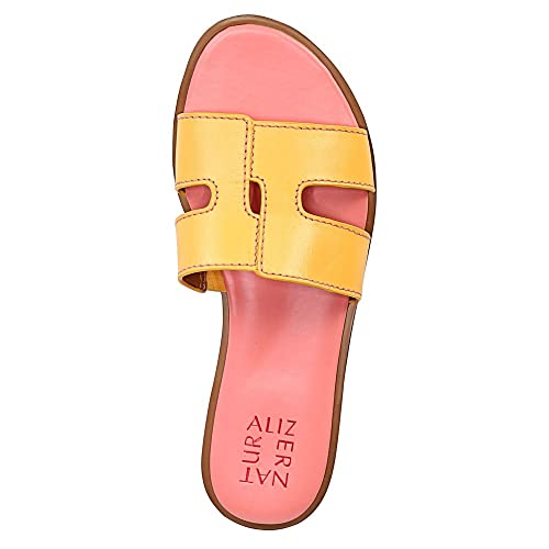 Naturalizer Fame Daffodil Yellow Leather 7.5 W (C) #TOP3