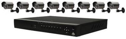 Vonnic Surveillance Dk8-K808Ccd-Hdd Digital Video Recorder Kit 8Channel 8Xbullet