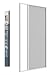 Produktbild easy life Insektenschutz-Rollo für Türen 150 x 220 cm autoStop Fliegengitter Schiebetür weiss