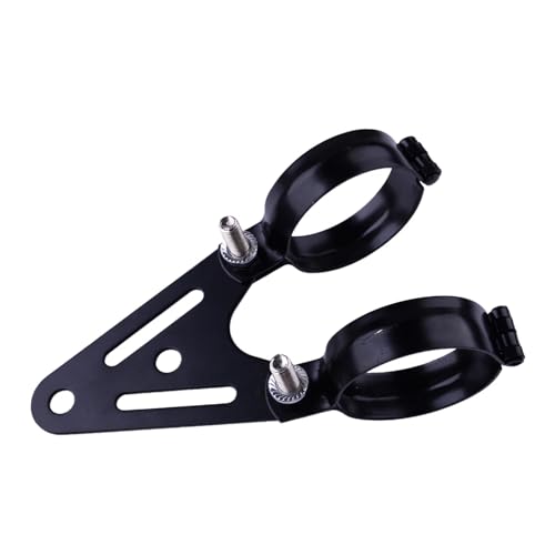 Soporte para faro de moto 54mm antitirones con abrazadera robusta 2