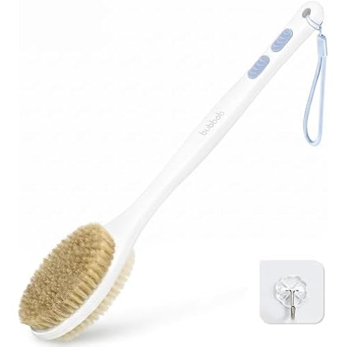 Back Scrubber for Shower with Long Handle, Blue