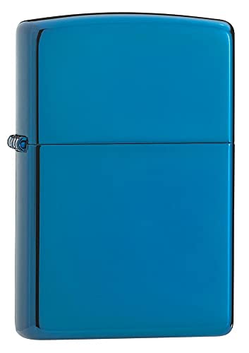 Encendedor Zippo personalizado alto brillo gris resistente al viento miniatura 1