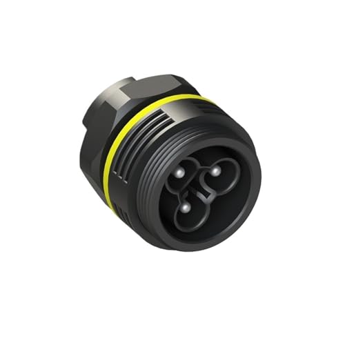 Connecteur étanche IP68 extérieur EP mâle 3 conducteurs isolation totale aviation