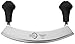 Mercer Culinary Double Blade Rocking Mezzaluna Knife with 2 Knob Handles, 8 Inch, Stainless Steel