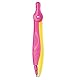 KEYROAD Kunststoff Zirkel Zirkelkasten im Etui Pastell / 1 Stück/Mehrfarbig/Schulzirkel Compass Pencil/Kunststoffkompass/Kunststoffbox/Zirkel ideal für die Schule