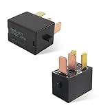 Suvnie 2 PCS Car AC Relay, G8HL-H71 AC and Starter Relays, Multiple Use Power Relays Assembly Relay Plug with 4 Pins for Accord, Civic, Odyssey, CR-V, CR-Z, Car Accessories