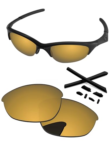 Image of Replacement Lenses & Rubber Kits for Oakley Half Jacket 60mm Sunglass - Precision Fit, UV Block & Impact Resistant