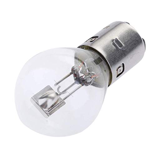 zalati Headlight Bulbs 12V 35W Halogen with Stainless Steel Holder for Motorcycle Lighting