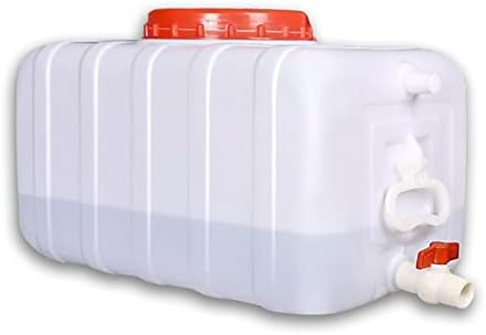 Large Plastic Water Storage Tanks - Emergency 50L/80L/110L/200L Camping & Hiking Water Containers, Durable Multifunctional Water Tanks for Outdoor Survival