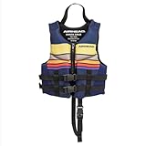 Airhead Santa Cruz Life Vest Child Size Navy L70, Fits Less Than 33-55 lbs.