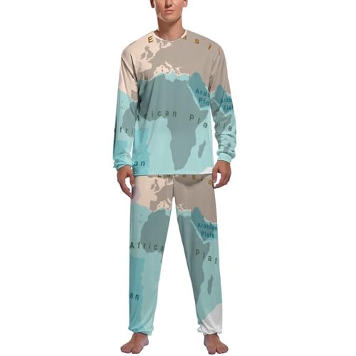 Pyjama homme manche longue respirant pour nuit douce