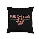 Official Pierce The Veil A Flair for The Dramatic Rose Throw Pillow