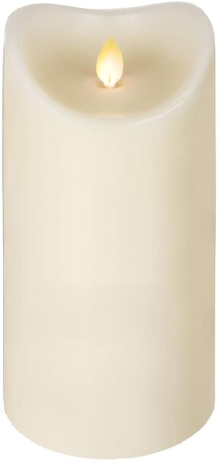 LED Wax Pillar Candle (LLWP1007)