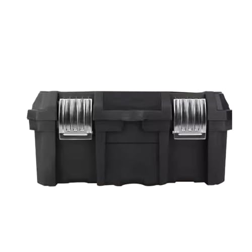 DONGXIAO Home Organiser Multifunctional Industrial Car Folding Portable, Tool Organisers, Stainless Steel Tool Box 2 Piece Set, 15 Inch-24 Inch(Size:22 inch Toolbox 3-piece set)