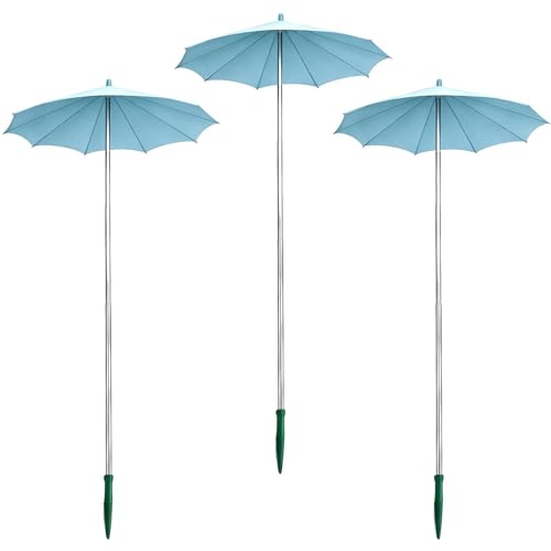 Sombrilla retráctil para plantas ideal para el cuidado de los parterres y huertos en el balcón